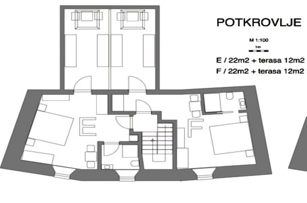 hotel, prodaja, grad krk, hrvatska, 180 m2, 790.000,00 eur - slika 12