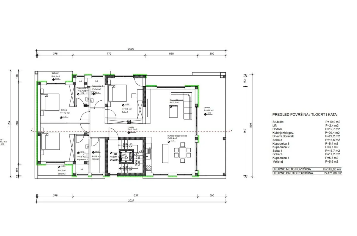apartman, prodaja, vrbnik, hrvatska, 145 m2, 690.000,00 eur - slika 8