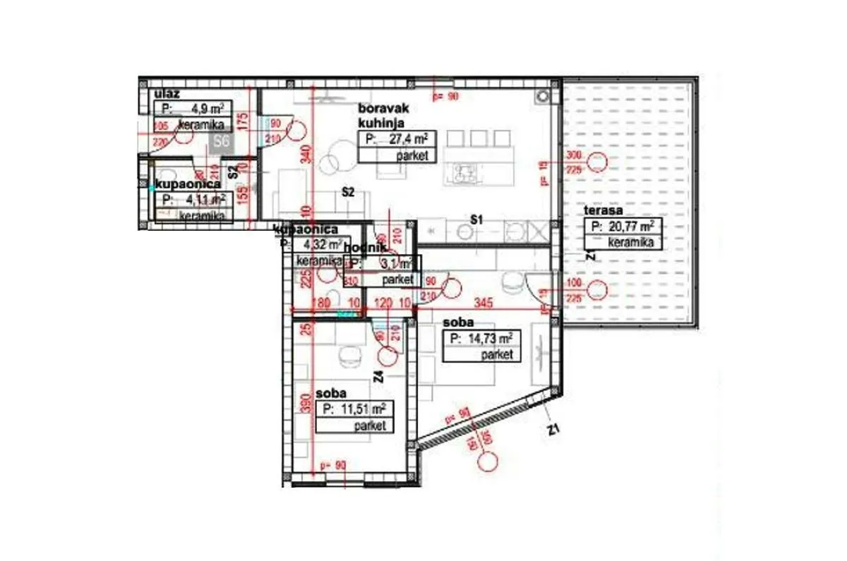 apartman, prodaja, povile, hrvatska, 70 m2, 310.000,00 eur - slika 4