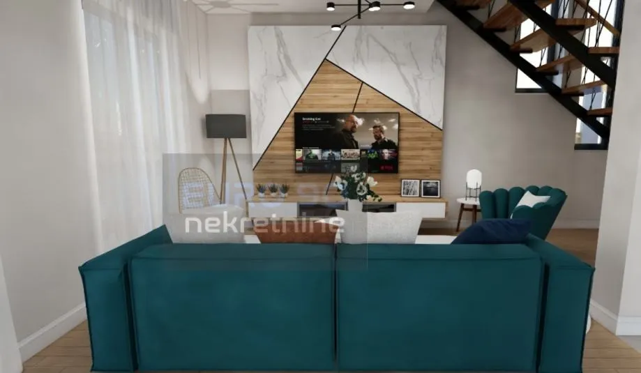 privlaka-novogradnja, duplex kuća s bazenom i pogledom na more - slika 6