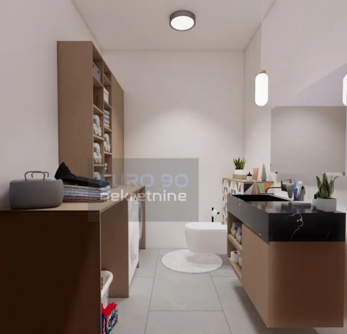privlaka-novogradnja, duplex kuća s bazenom i pogledom na more - slika 13