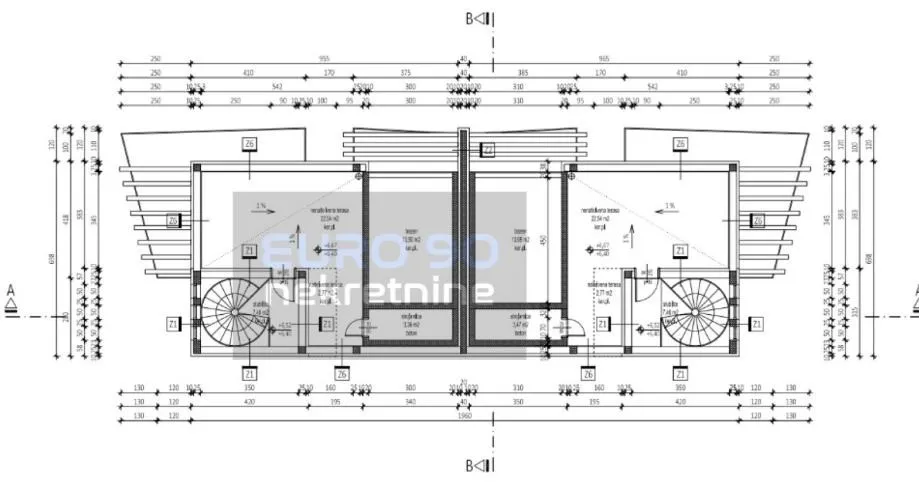 privlaka-novogradnja, duplex kuća s bazenom i pogledom na more!!! - slika 24