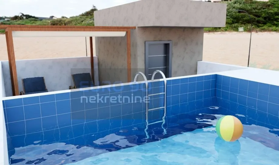 privlaka-novogradnja, duplex kuća s bazenom i pogledom na more!!! - slika 4