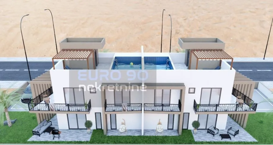 privlaka-novogradnja, duplex kuća s bazenom i pogledom na more!!! - slika 5