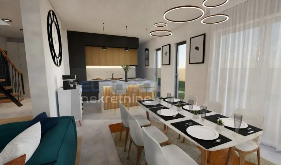 privlaka-novogradnja, duplex kuća s bazenom i pogledom na more!!! - slika 8