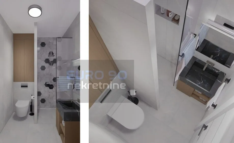 privlaka-novogradnja, duplex kuća s bazenom i pogledom na more!!! - slika 13