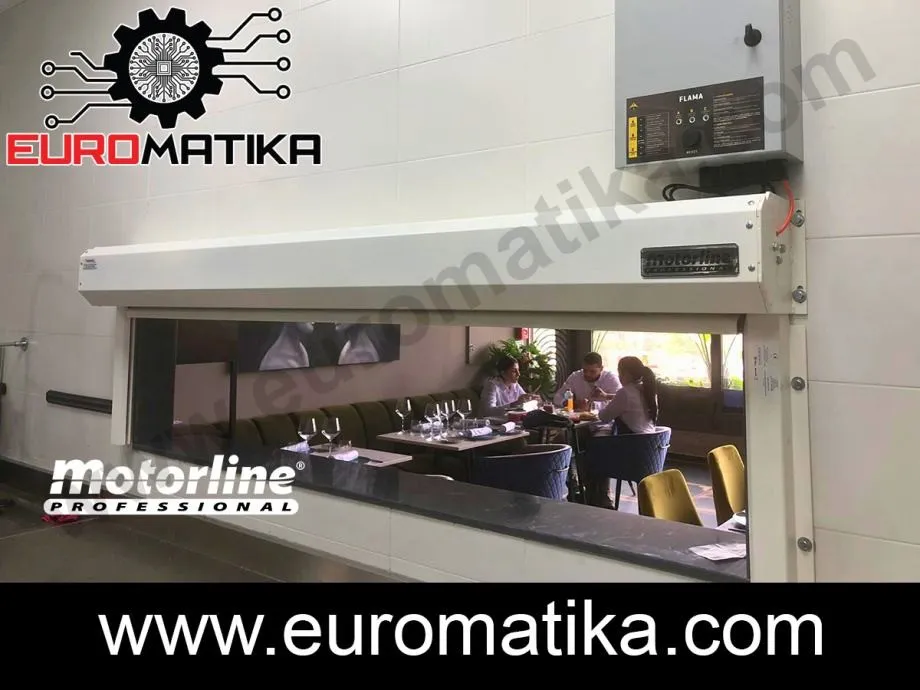 Sigurnosna protupožarna rolo zavjesa MOTORLINE FLAMA – cijena na upit - Rijeka
