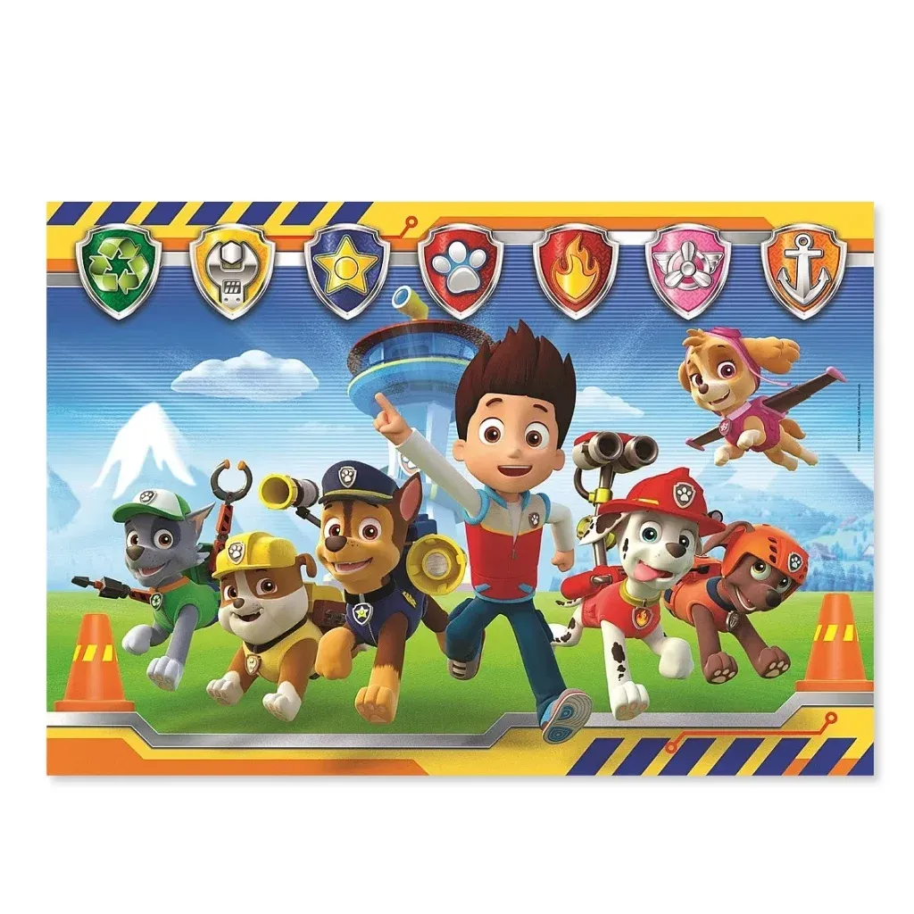 paw patrol puzzle – pins, 104pcs - slika 2