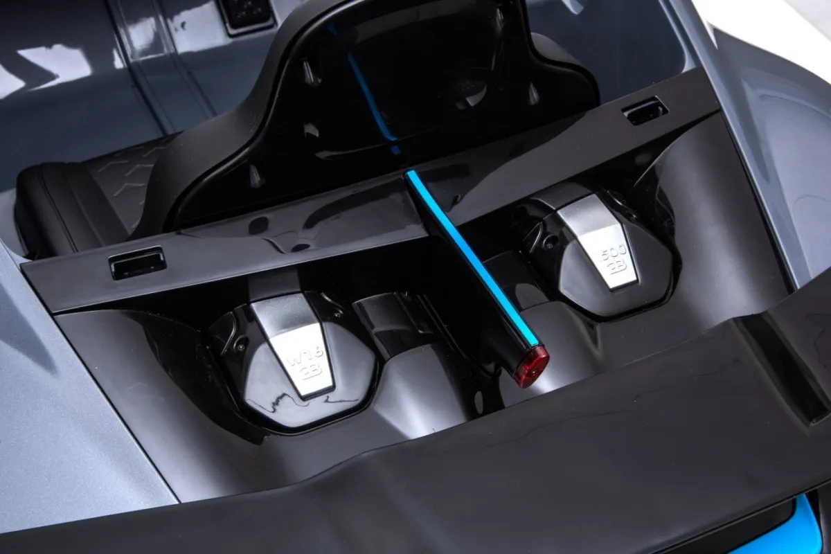 licencirani auto na akumulator bugatti divo - sivi - slika 7