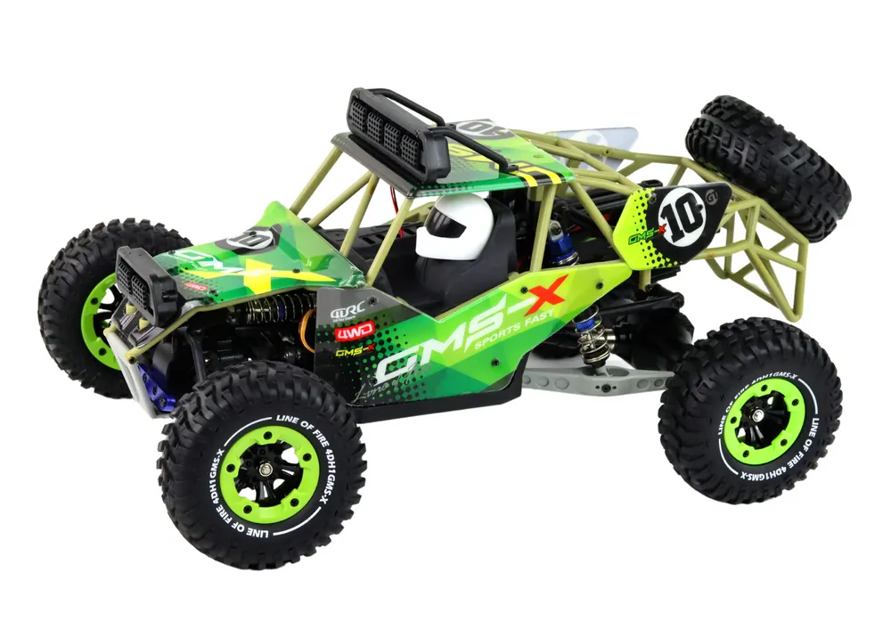 off-road car green remote controlled 4d-h1 rc car off-road 4x4 - slika 2