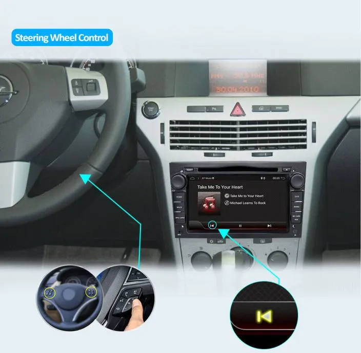opel corsa vivaro astra android original 2din radio multimedija gps - slika 9