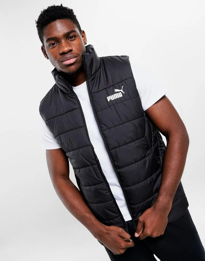 puma ess padded black vest - slika 2