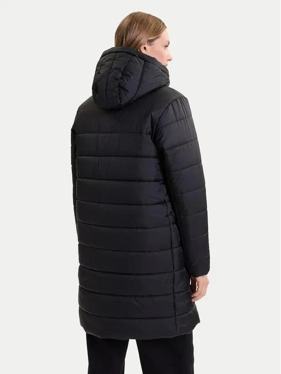 puma ess hooded padded parka black - slika 2