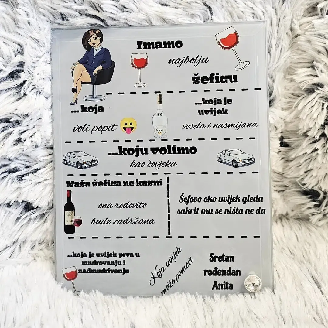 foto staklo za šefa ili šeficu - slika 2