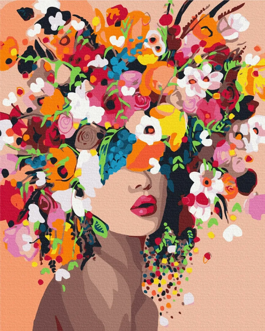 Slikanje po brojevima 50 x 40 Flower nymph - Vukovar