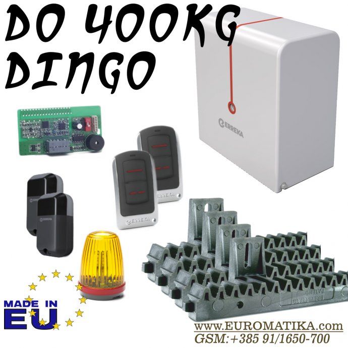 kit za klizna dvorišna vrata erreka dingo fast 400kg 2022 - slika 6