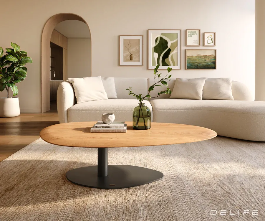 klub stolić edge 140x75cm, materijal: hrast - slika 2