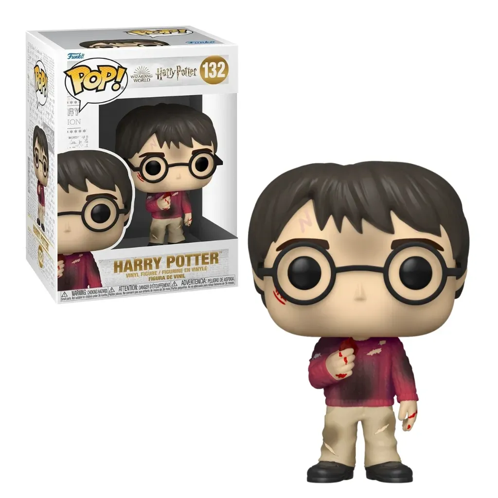 funko pop! harry potter: 20th anniversary – harry with the stone #132 - slika 3