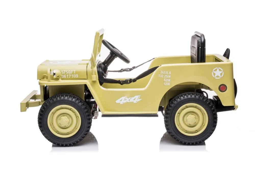 auto na akumulator jh-103 4x4 - khaki - slika 4
