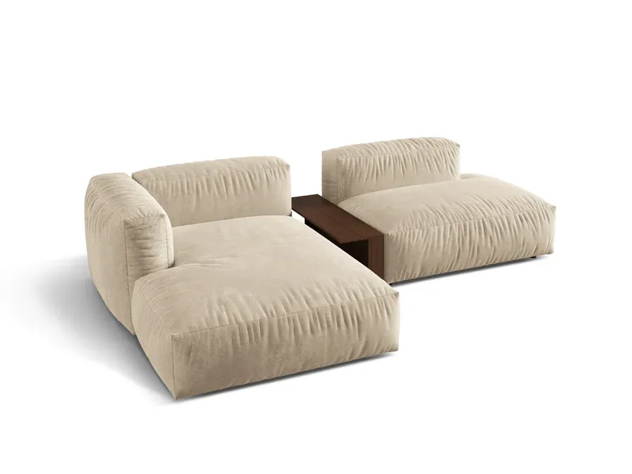 kutna garnitura martina, 285x176cm, materijal: baršun - slika 3