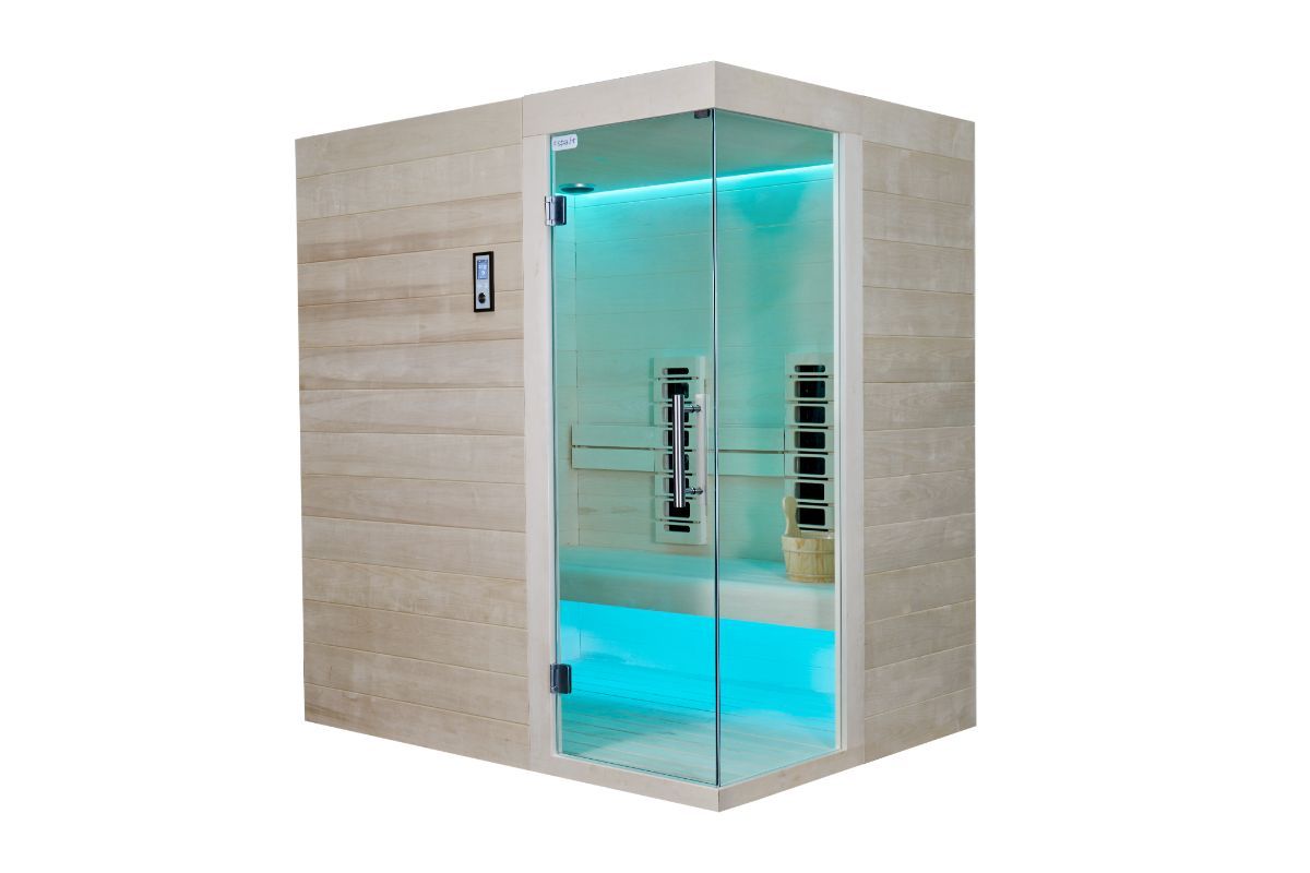 kombinirana sauna – 180 x 140 x 200 cm – elite – aspen - slika 8