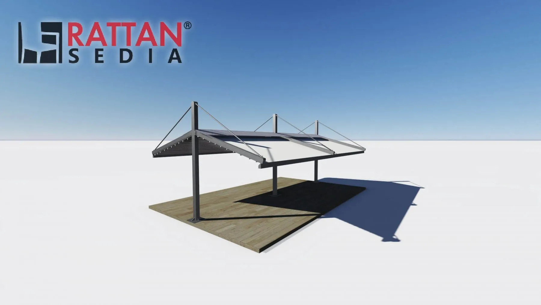 dvovodna pergola tenda – nautilus - slika 8