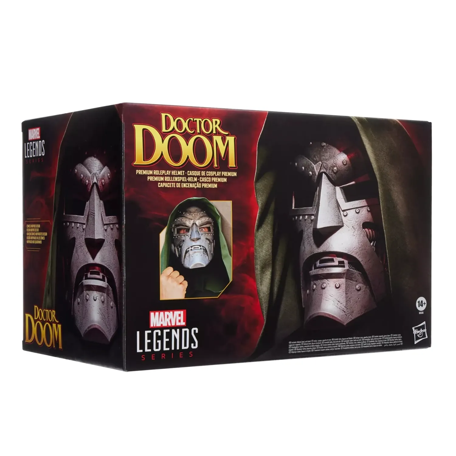 marvel legends series – doctor doom premium roleplay helmet - slika 15