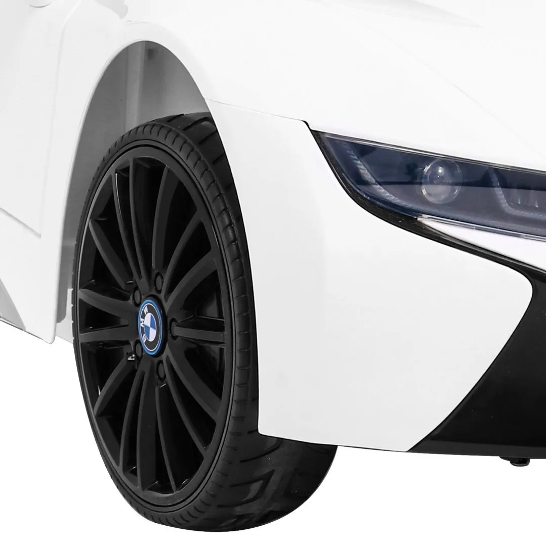 licencirani auto na akumulator bmw i8 lift - bijeli - slika 8