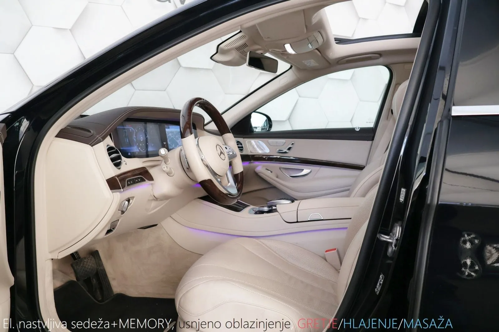 mercedes-benz s-razred s 350d 4-matic 9g-tronic exclusive 286km airmat - slika 9
