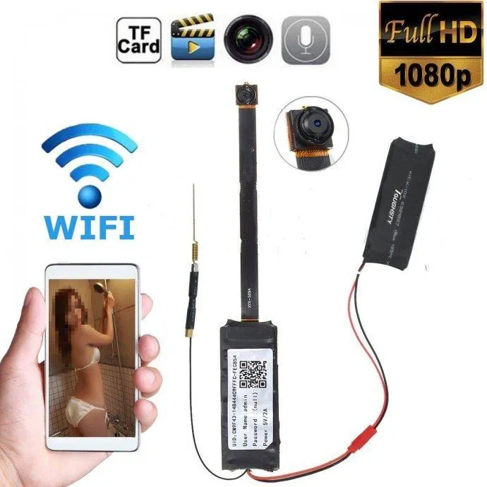 najmanja mini wifi ip kamera modul 24/7 - slika 7
