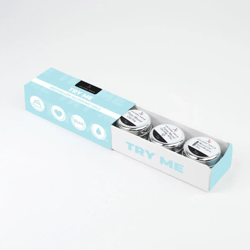 try me set – bestseller allround gels - slika 2