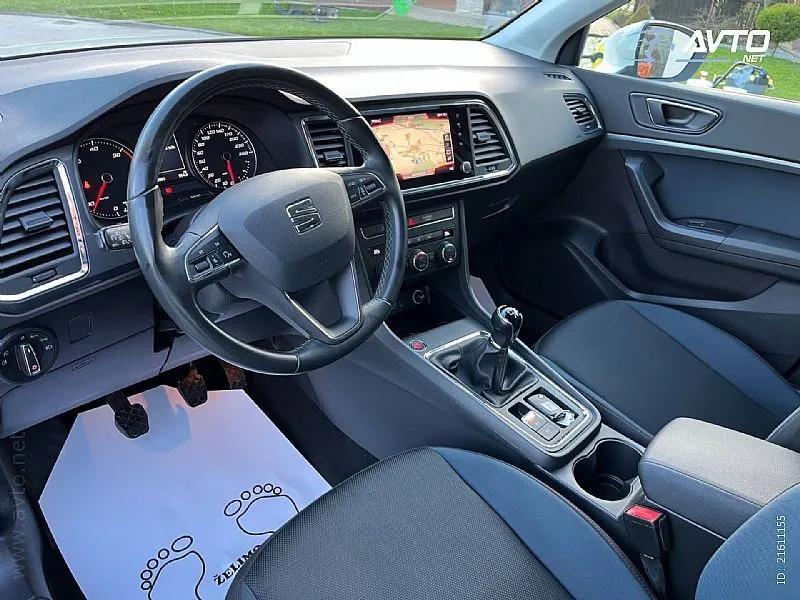 seat ateca 1.6 tdi 85 kw style-1 vlasnik-108000 km-led-sand.. - slika 11