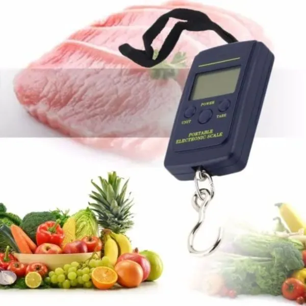 ručna viseća digitalna vaga s kukom do 40kg - slika 4