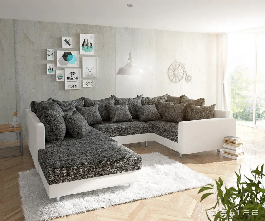 Kutna garnitura Clovis 300x200cm, Materijal: Strukturirana tkanina - Čakovec, Čakovec-zapad