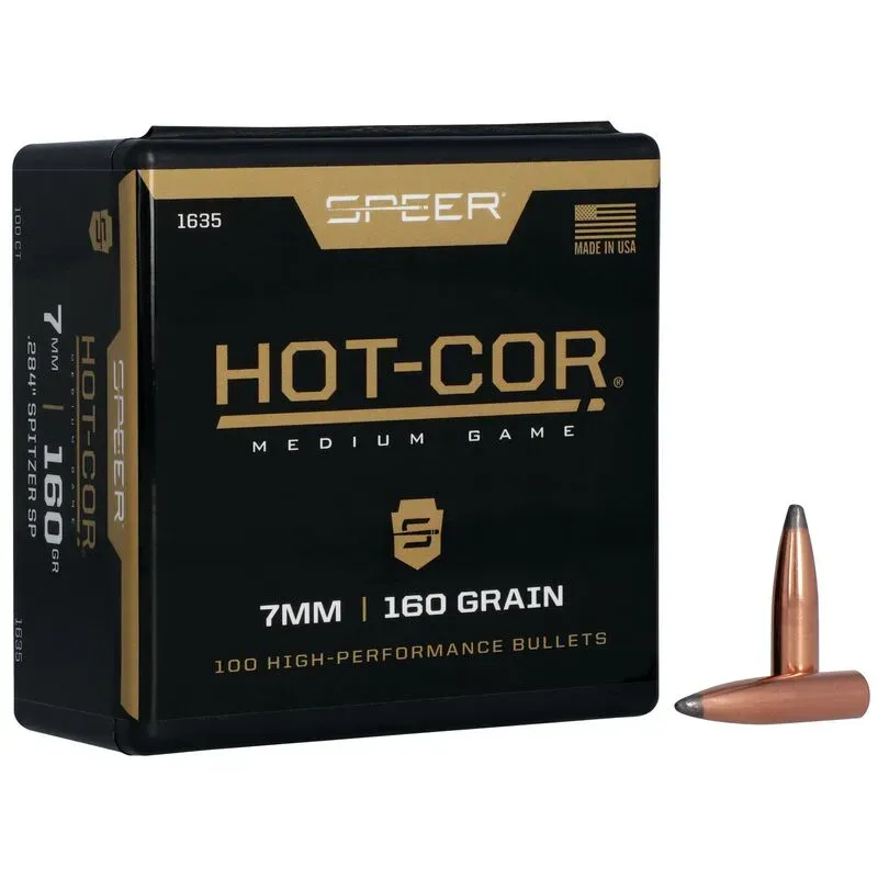 Zrna SPEER .284/7mm 160gr/10,4g HOT COR - Poreč