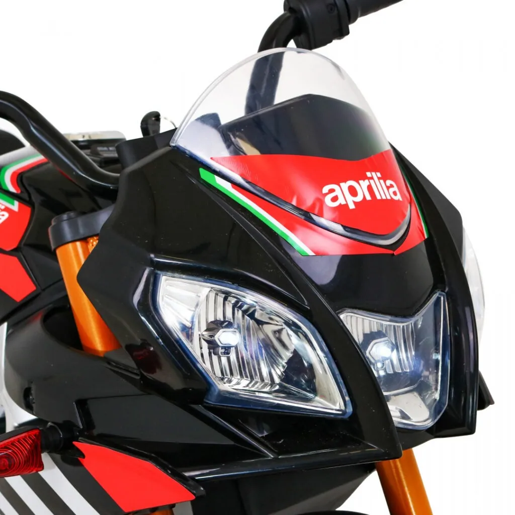 licencirani motor na akumulator aprilia tuono v4 - crni - slika 5