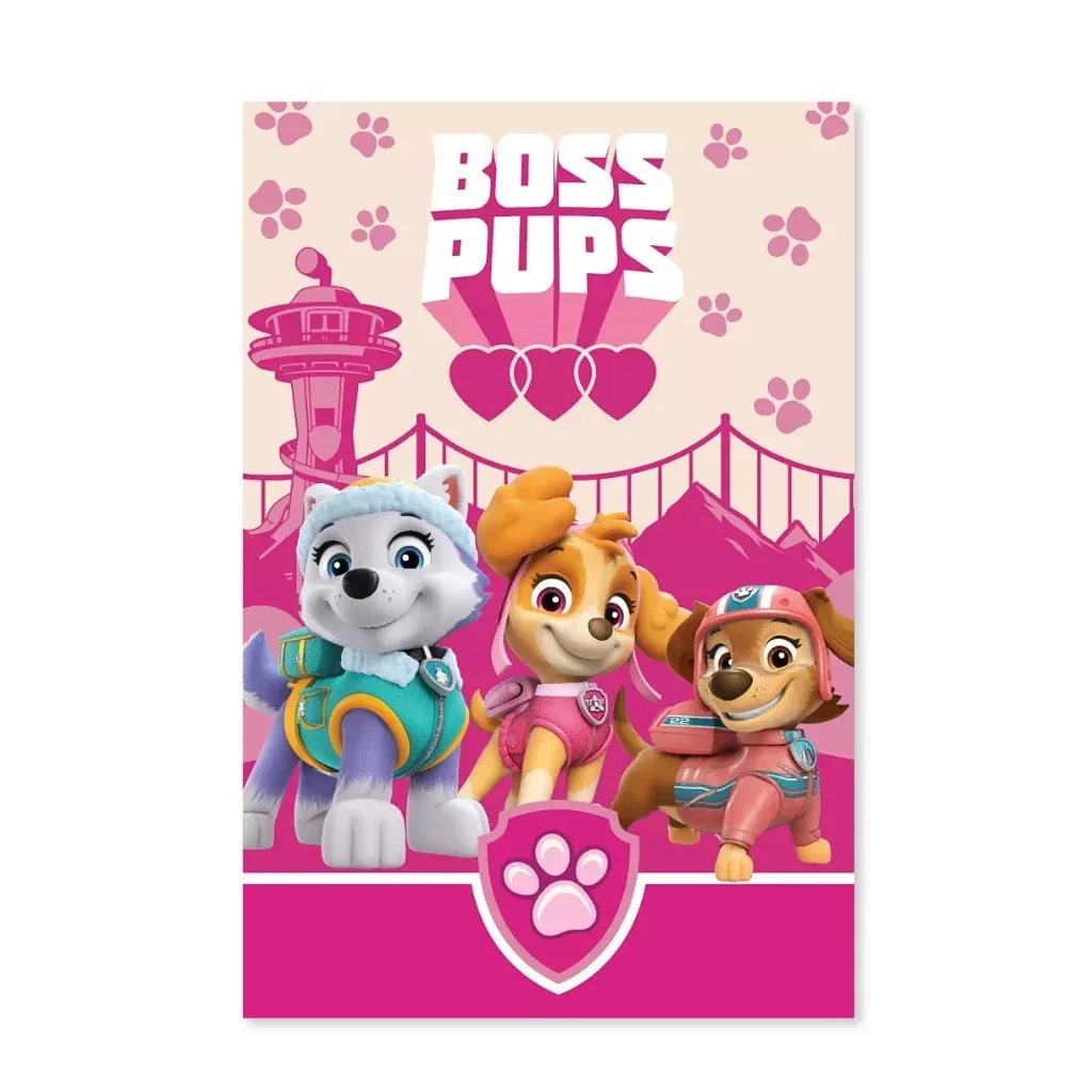 Paw Patrol ‘Boss Pups’ deka, 100×150 cm - Zagreb