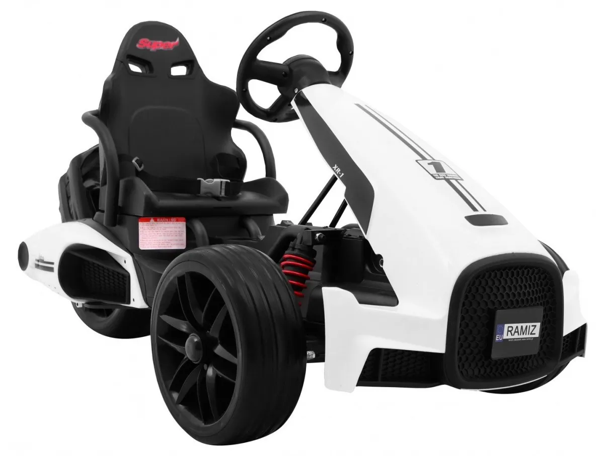 go-kart na akumulaotor xr-1 - bijeli - slika 5