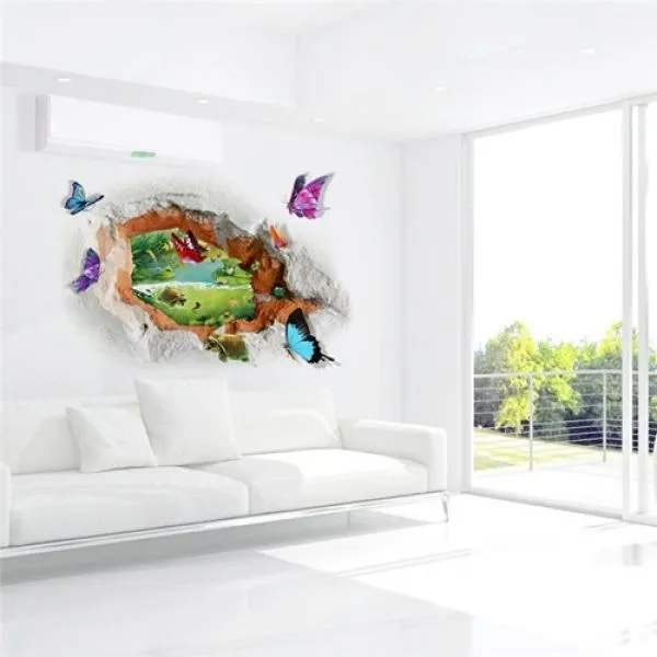 3D Wall sticker Ples leptira dimenzije 70x50 cm - Zagreb, Novi Zagreb - istok