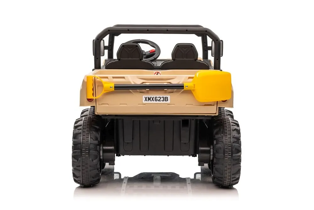 auto na akumulator xmx623b 24v - dvosjed - zlatni - slika 4