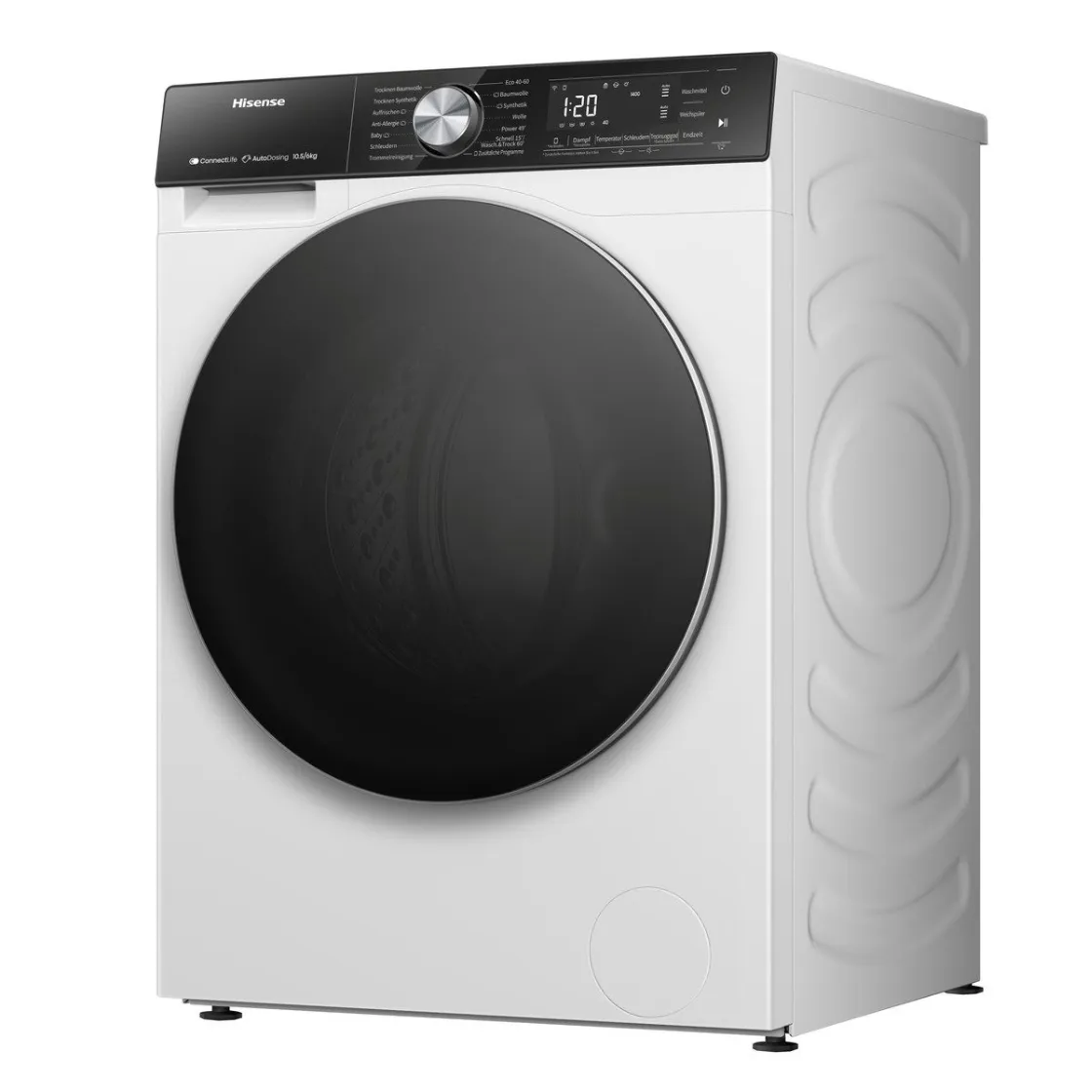 hisense perilica-sušilica wd5s1045bw 10,5 kg - slika 5
