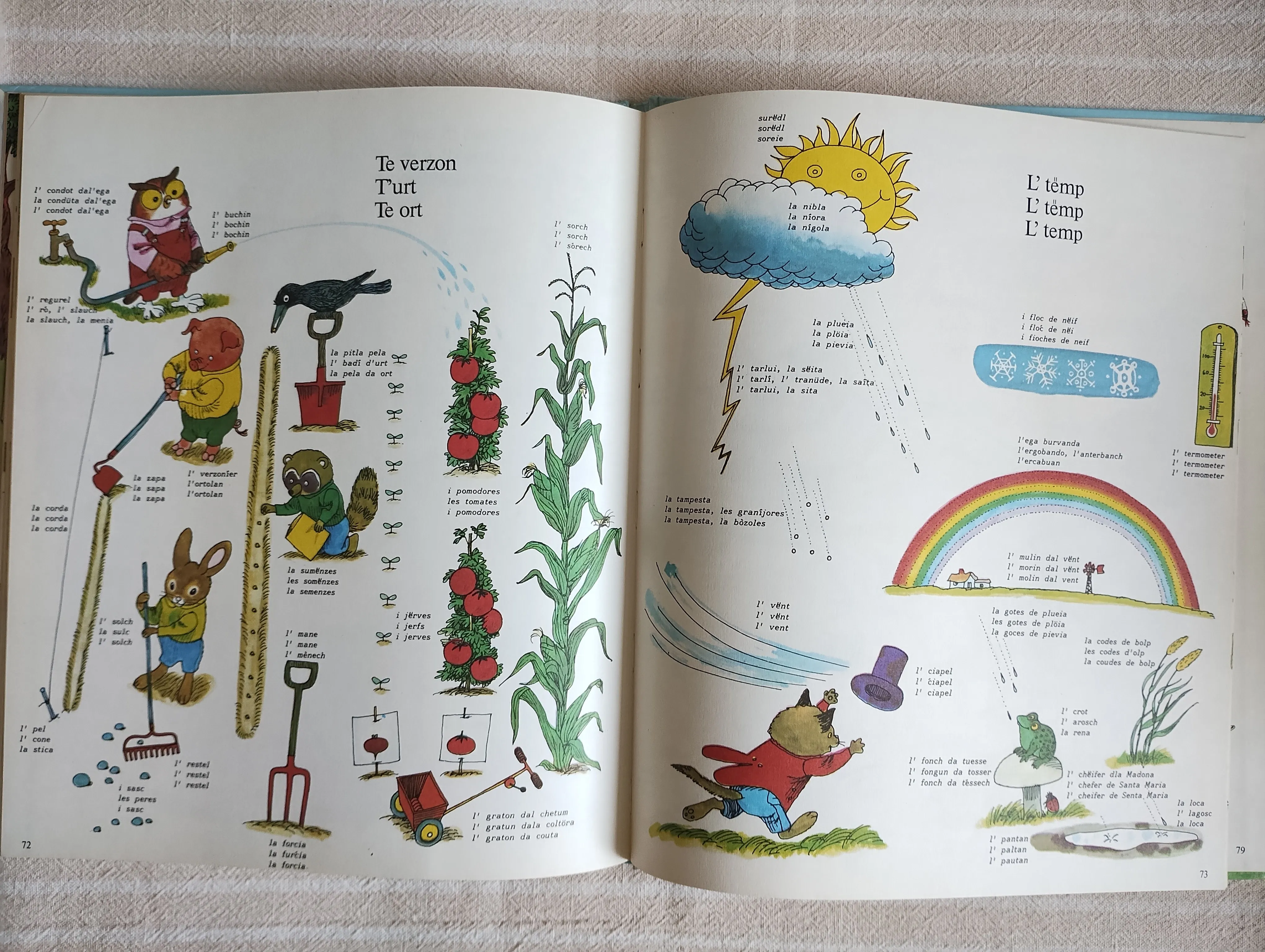 r. scarry dizionar ladin dolomitan dictionary rjecnik slikovni - slika 5