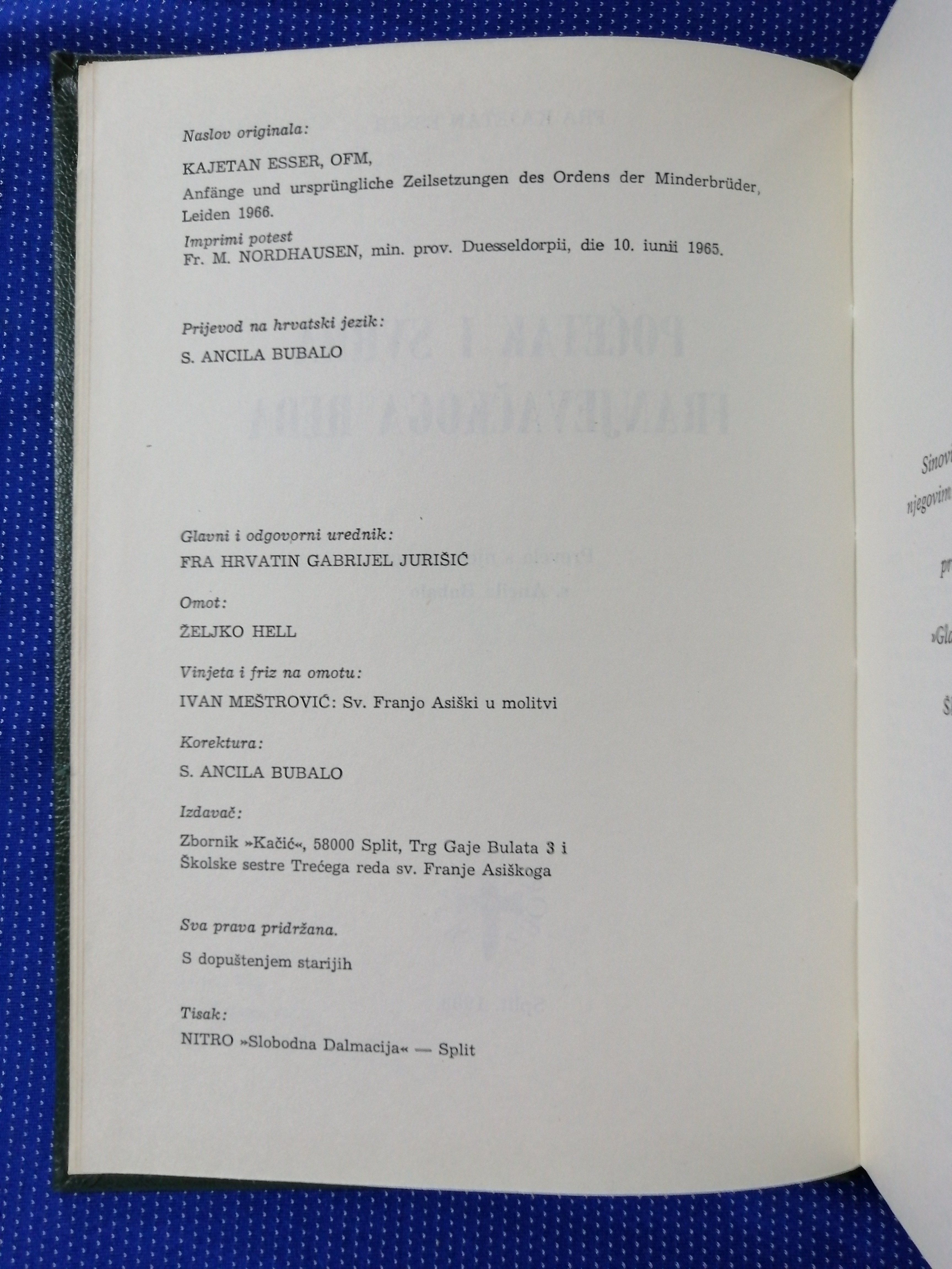 fra kajetan esser – početak i svrha franjevačkoga reda - slika 4