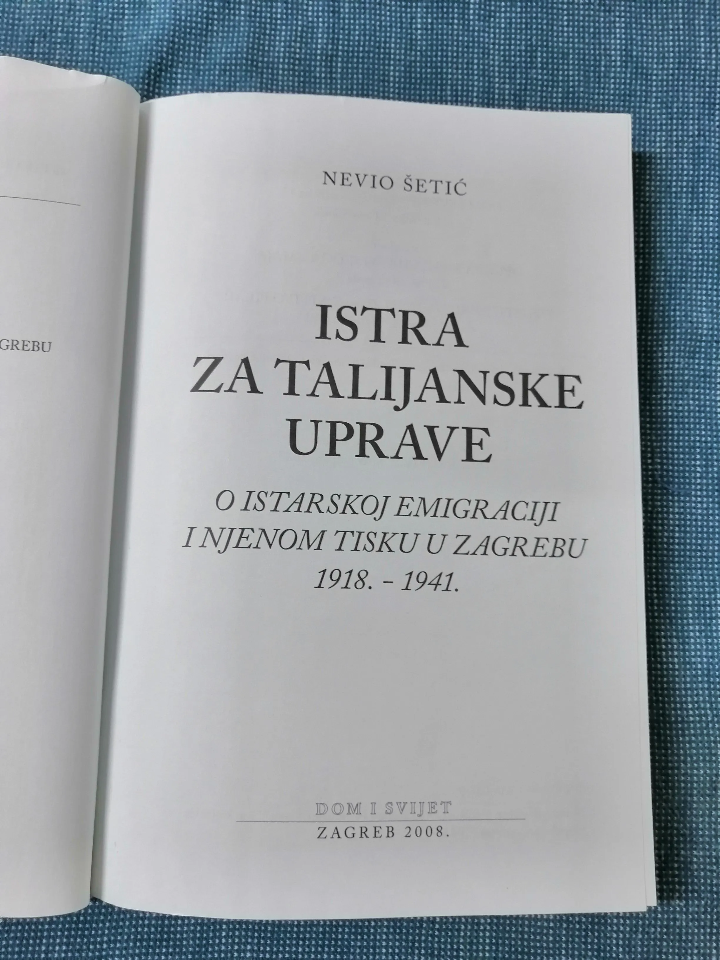 nevio šetić – istra za talijanske uprave - slika 2