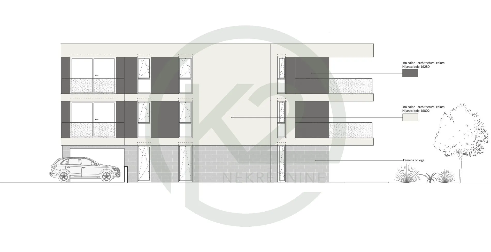 novogradnja, peroj 60 m2, 2s+db - slika 2