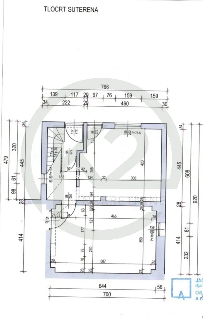 malešnica 2-etažni posl. prostor 113,83 m2+gpm+vpm - slika 8