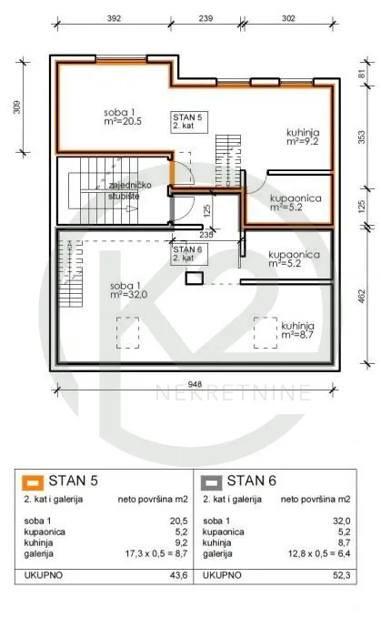 rudeš 96 m2, 4-sobni, 2. kat+galerija, pm - slika 11