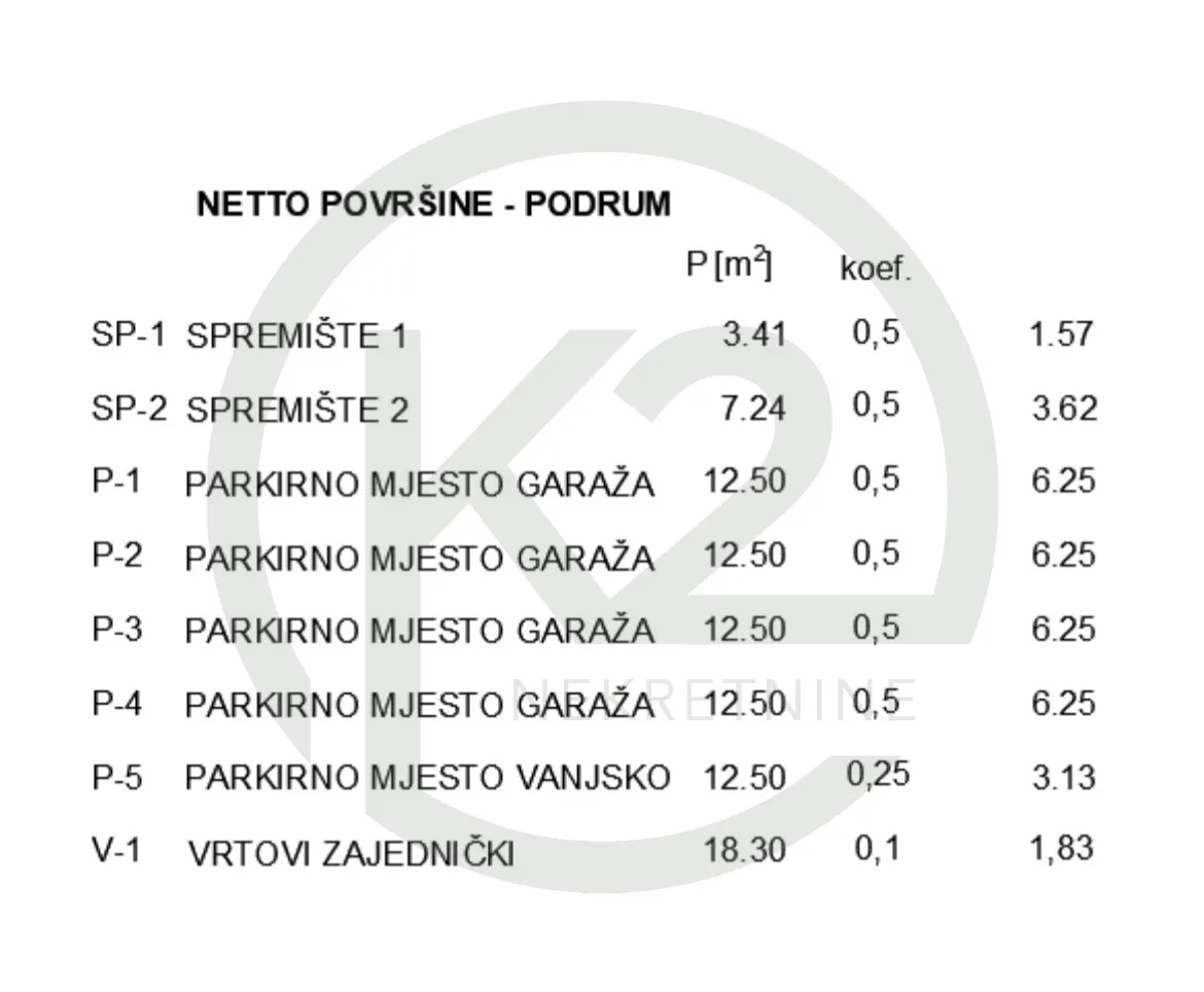 jarun, luksuzni 2,5 s. stan a3, 88,39 m2, db + 2ss+gpm+vpm - slika 8