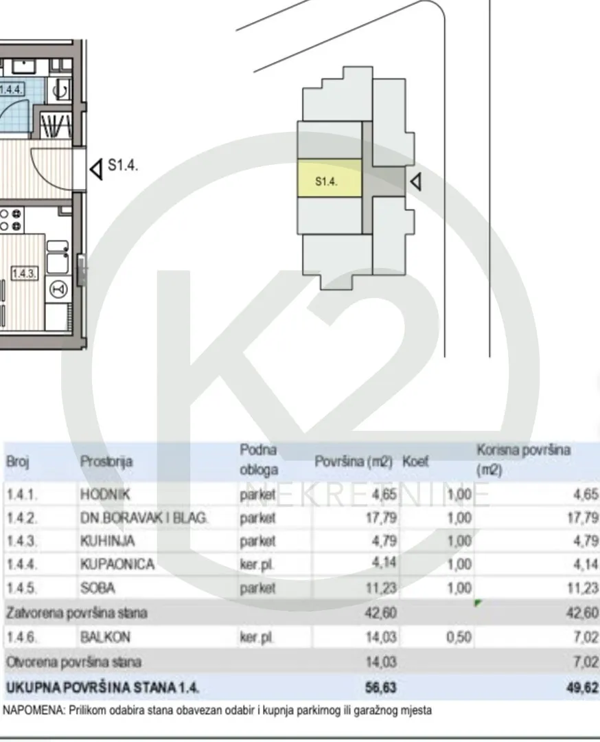 krapinske toplice, 1. kat, db+1s, 49,62 m2, lift, gpm, novogradnja!! - slika 9