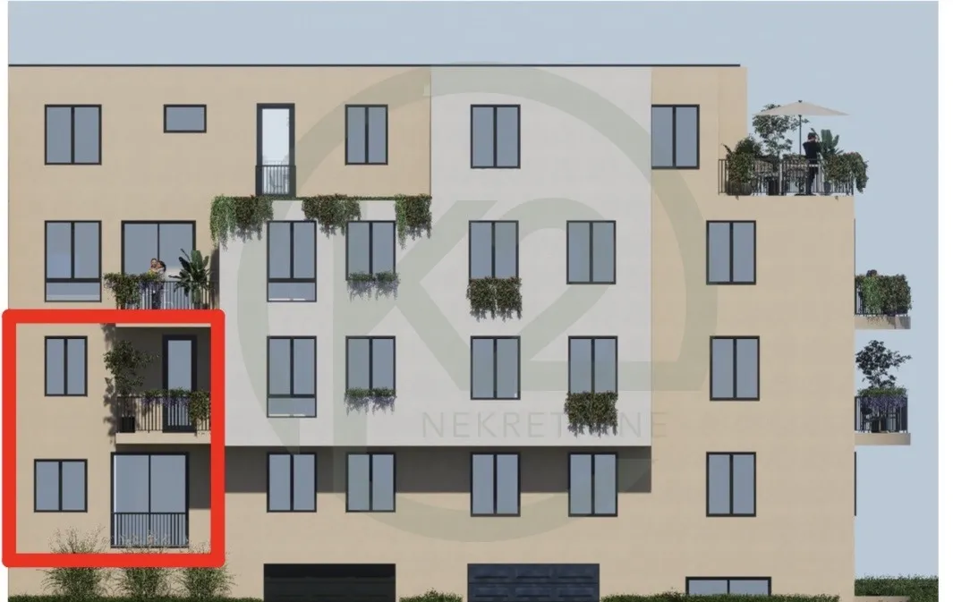jarun, luksuzni 2-etažni stan b2, 94,22 m2, db + 3 ss+vpm - slika 8